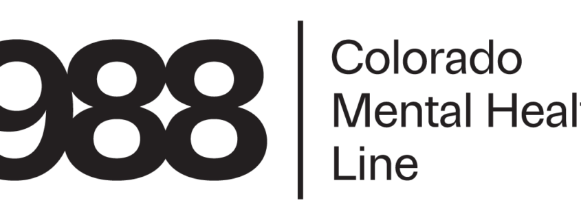 988 Colorado Mental Health Line logo